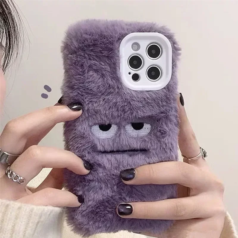 Apple Iphone 15 - Custodia per telefono in peluche soffice